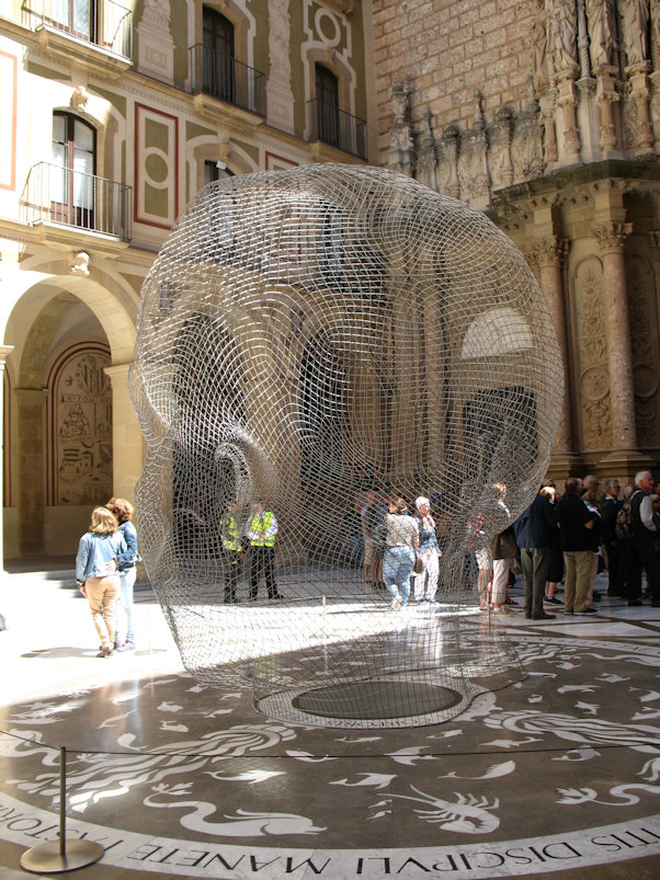 Montserrat sculpture photograph